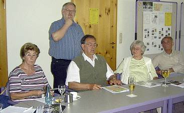 Unser Foto zeigt einige Teilnehmer des Lerbacher Kreises.